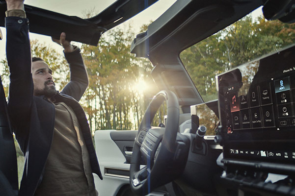 Hummer EV interior