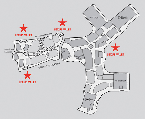 la cantera mall map