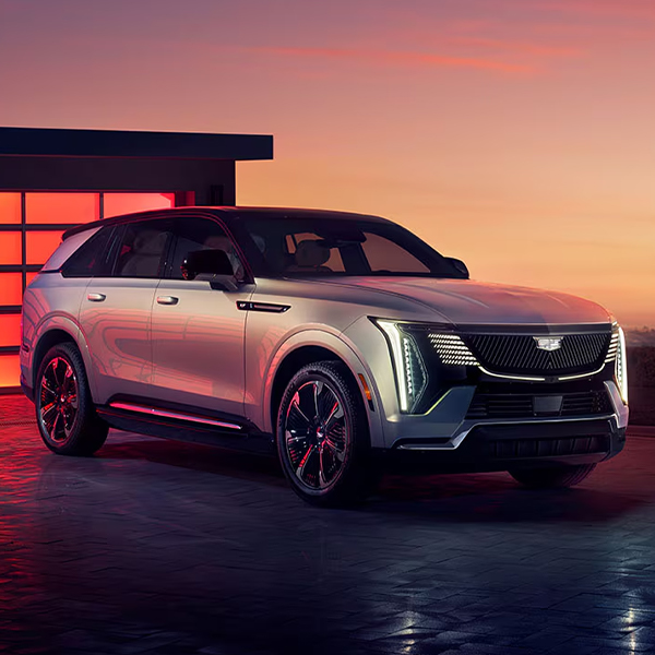 Front Profile Shot of the 2025 Cadillac ESCALADE IQ